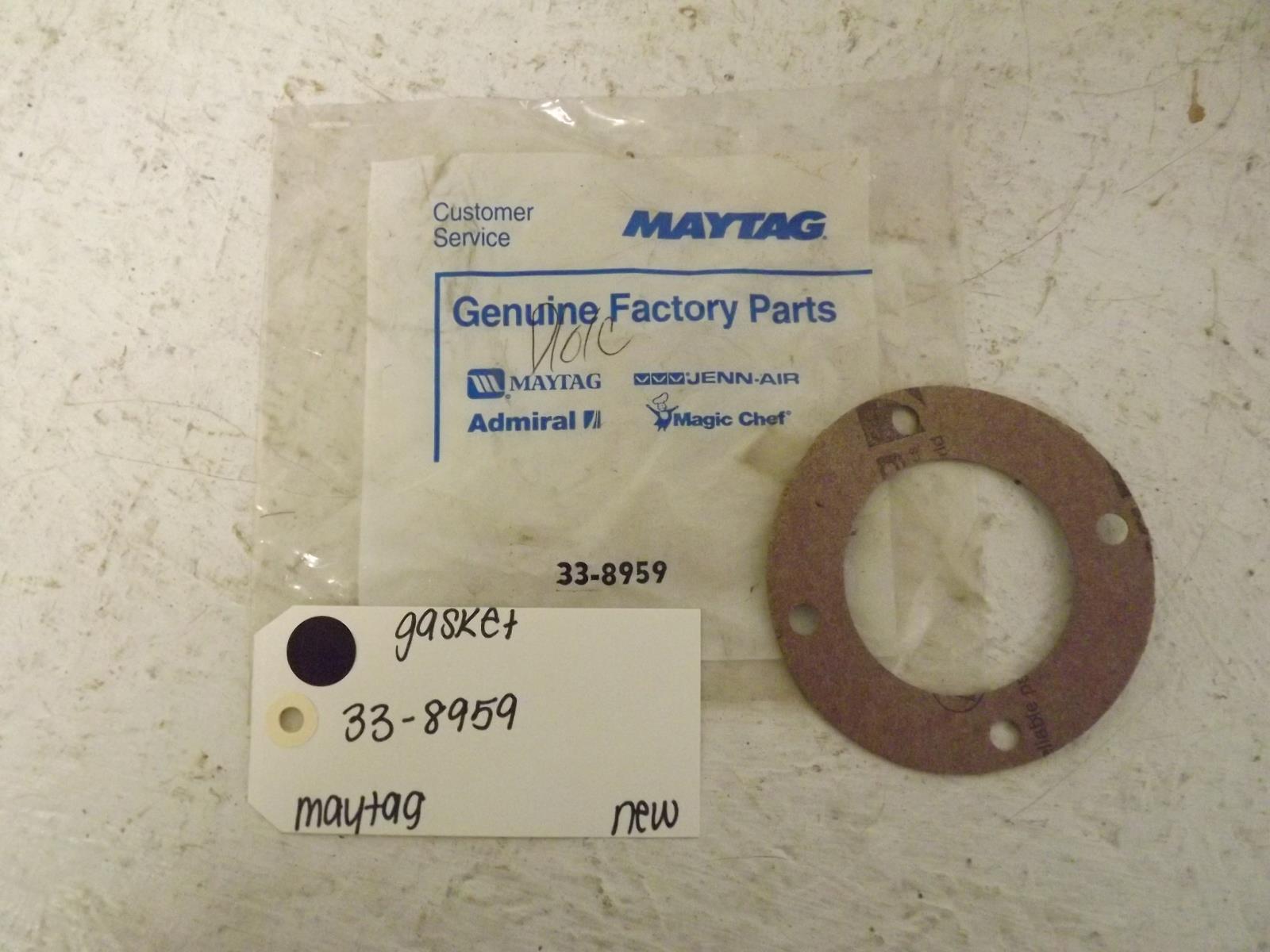 Maytag Washer 33-8959 Gasket New Maytag Washer 33-8959 Gasket New